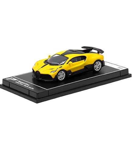 1/64 ラフェラーリ、ブガッティミストラル Amazon.com: PosterCars - 1:64 Scale Bugatti Mistral Blanc